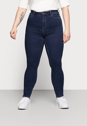 CAROP LIFE SUPER - Jeans Skinny Fit - dark blue denim