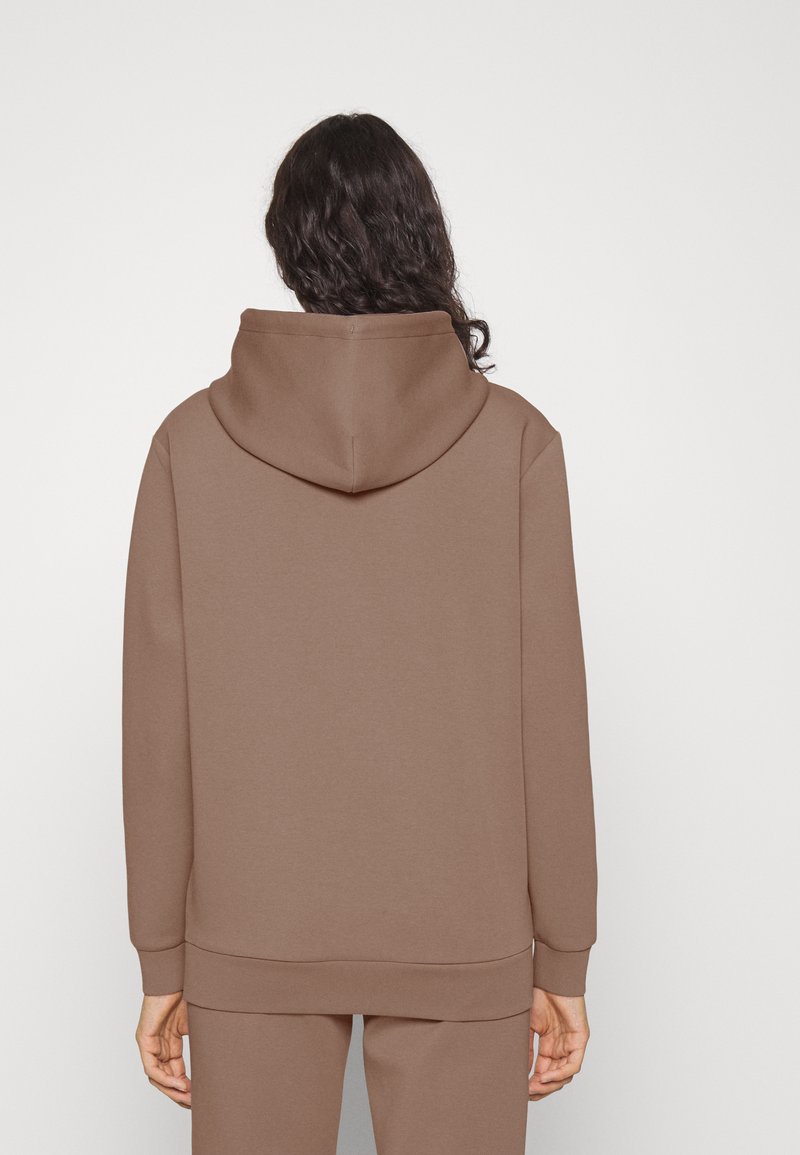 Calvin Klein MINIMAL LOGO HOODIE - Sweatshirt - city taupe/taupe -  Zalando.de