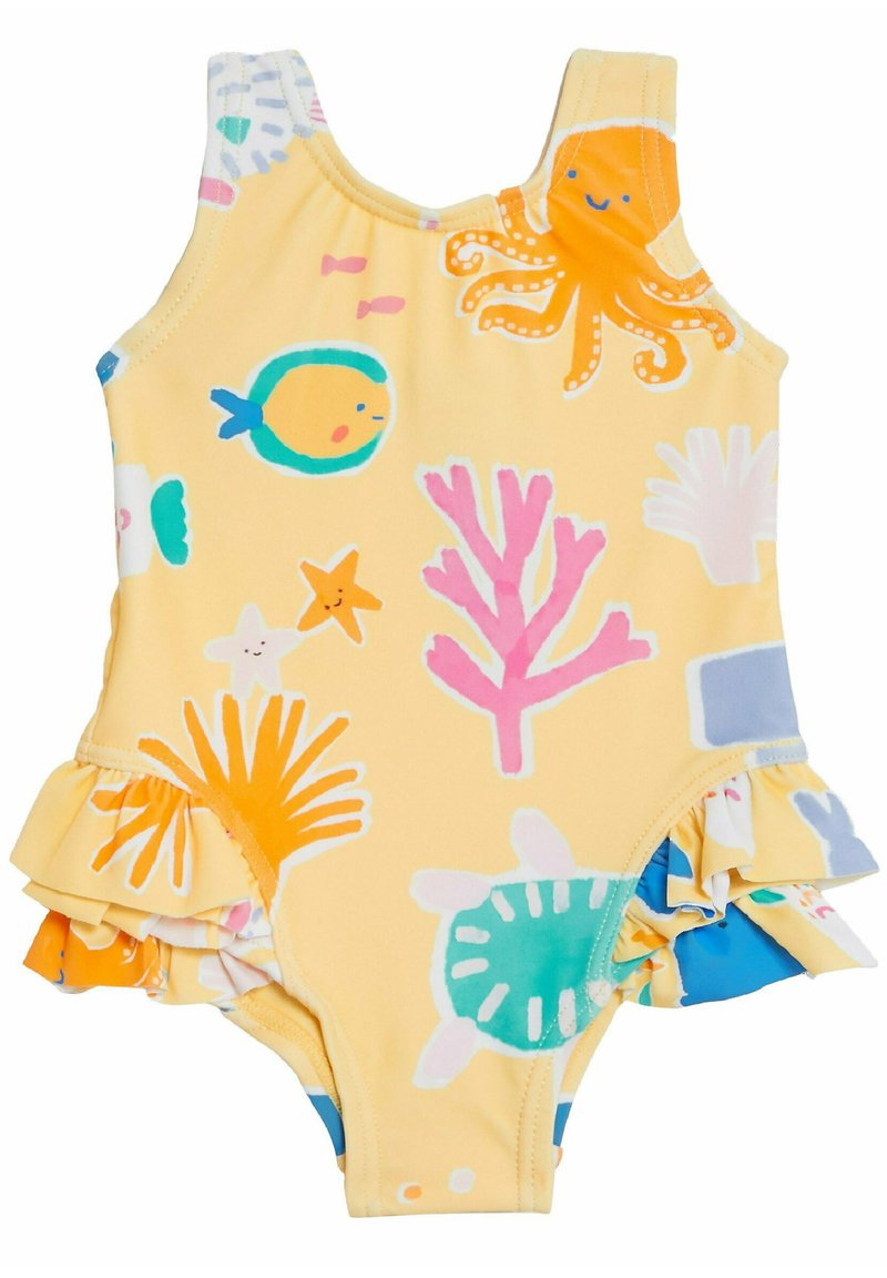 Marks & Spencer SEA LIFE Costume da bagno yellow mix/multicolore