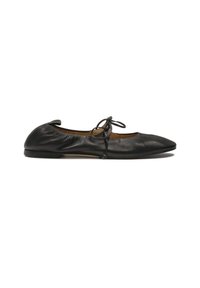 KS AVRIL - Balerinos tipo bateliai su dirželiu ties kulkšnimi - black