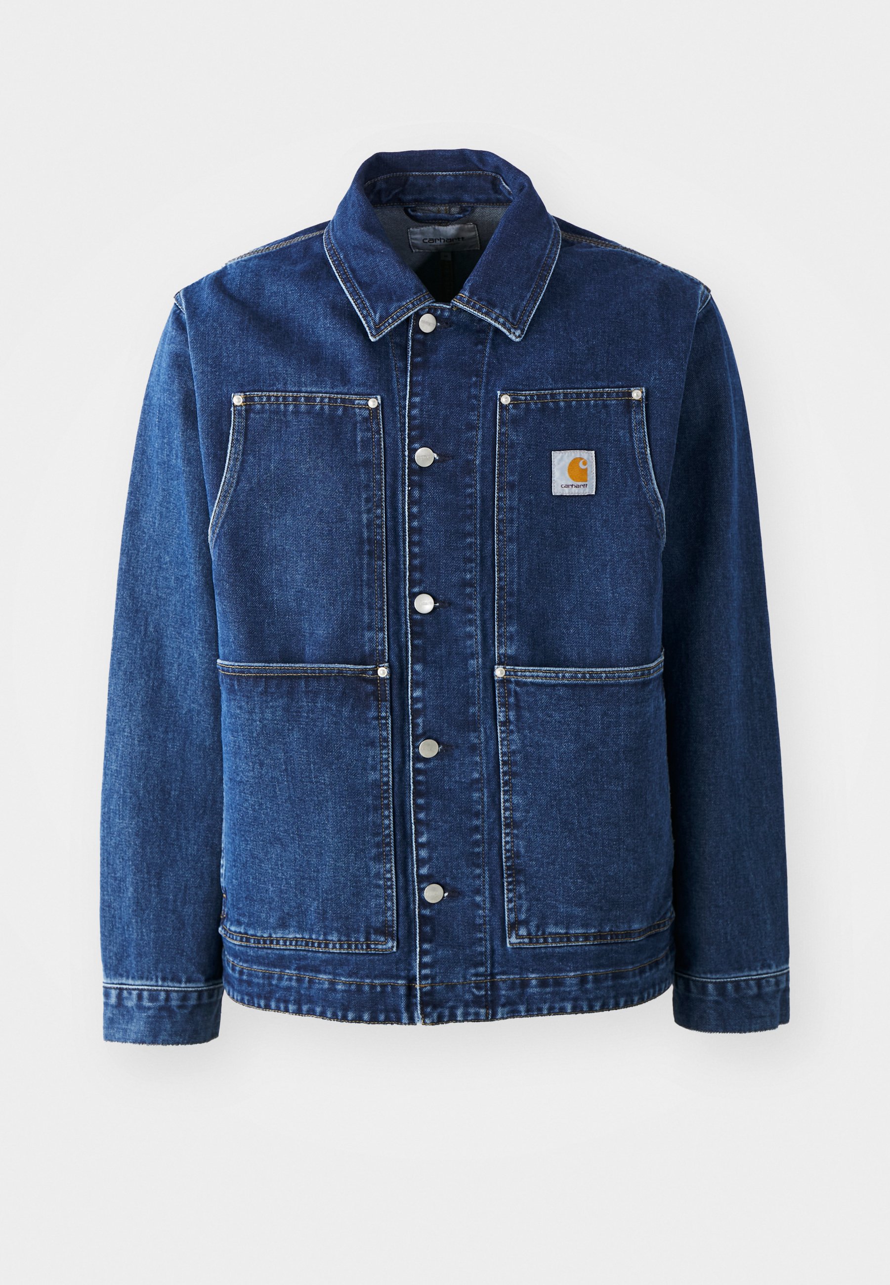 Carhartt WIP DOUBLE FRONT JACKET - Denim jacket - black