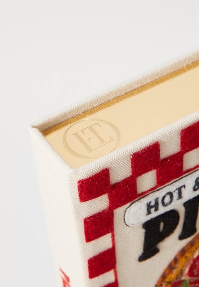 Olympia Le-Tan BOOK PIZZA - Clutch - nacre