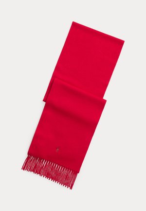 Polo Ralph Lauren FRINGE CASHMERE SCARF UNISEX - Sjal - red