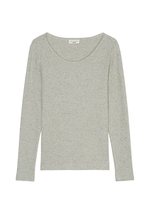 CREWNECK - Long sleeved top - stone melange3