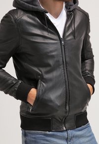 Oakwood Skinnjacka - black