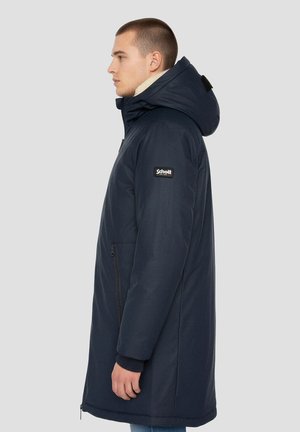 Schott WITH HOOD - Mantel - marine