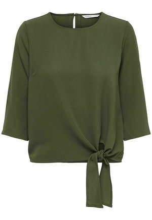 Bluse - khaki
