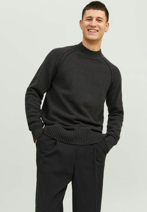 JACK & JONES Jcospace Knit Mock Neck Sn Pull En Tricot Homme - Style Décontracté Et Confortable