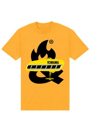 Henry Tiger T-shirts print - gold