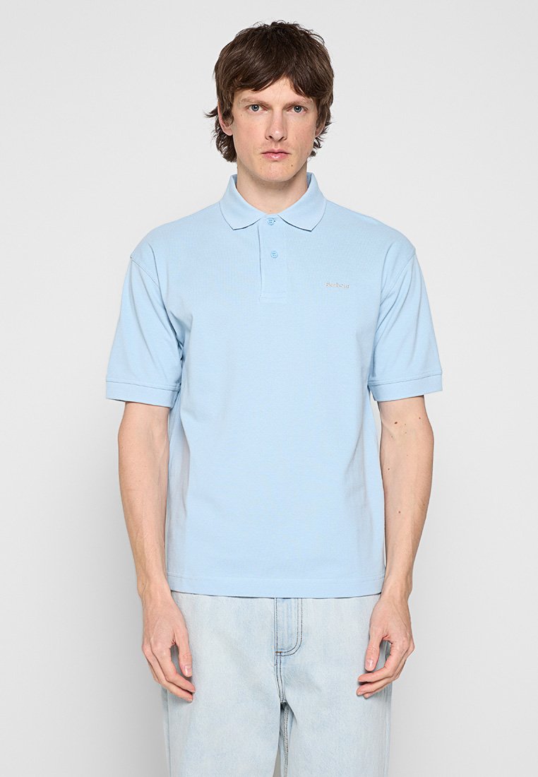 Barbour Poloshirt lichtblauw