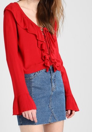 Blouse - red