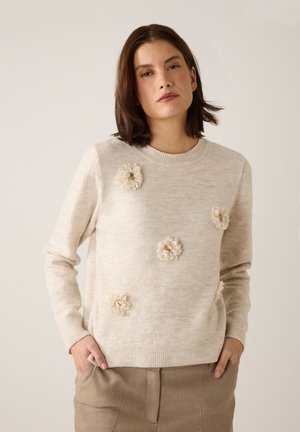 Pullover - powder creme melange