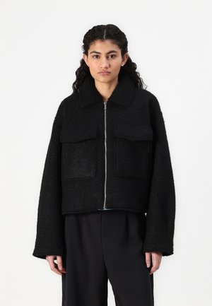 ONLY ONLSIERRA - Fleece jacket - black
