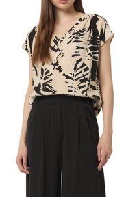 comma MIT ALL-OVER - T-Shirt print - schwarz