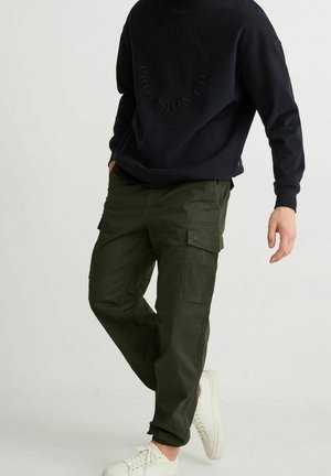 Reisitaskuhousut - green