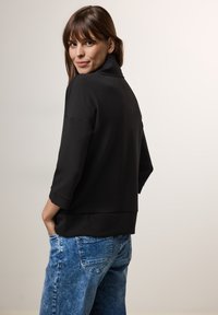 Cecil MIT SCHALKRAGEN - Sudadera con cremallera - schwarz
