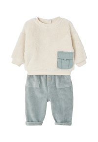 Vertbaudet SET - Stoffhose - aqua