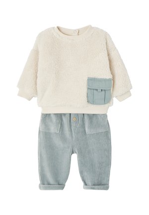 SET - Trousers - aqua