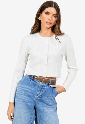 REGULAR FIT  - Kardiganas - ivory