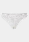 THONG SHEER MARQ LACE - Tange - white