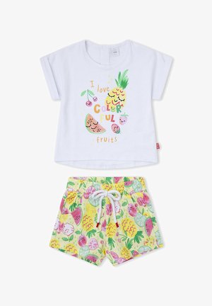 Canada House, CONJ. CORTO 2 PCS NIÑA - Pantalones deportivos - blanco