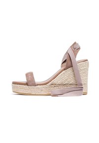 Unselected, taupe suede