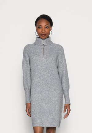 WANTUS - Abito in maglia - hazy fog melange