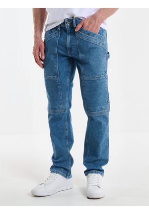 RIKUS - Straight leg jeans - blau