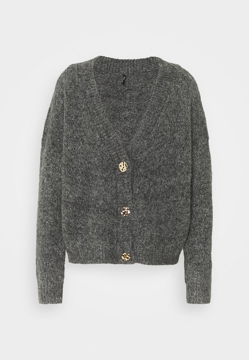 ONLY Kardigan - mottled dark grey