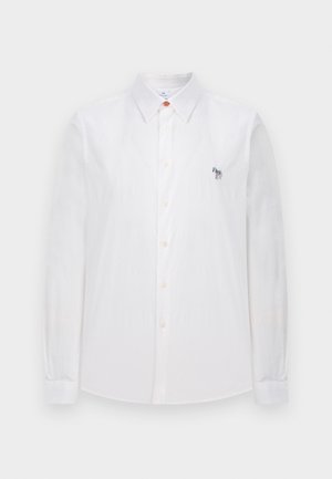 MENS TAILORED FIT SHIRT PRINT - Košeľa - white