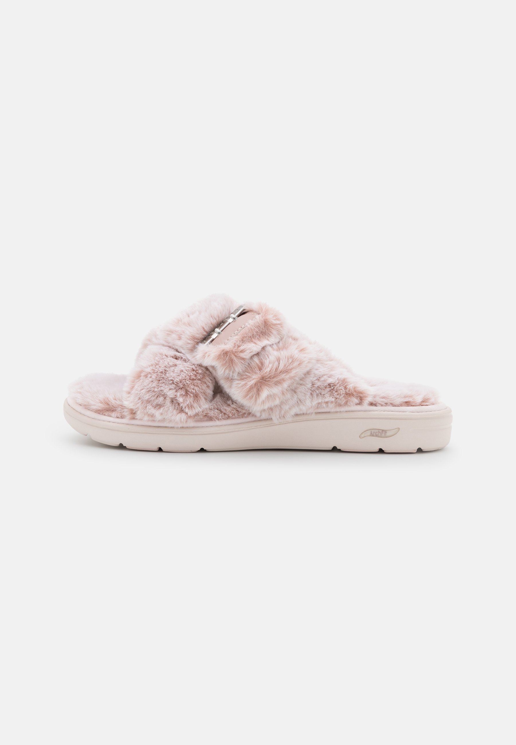 Skechers ARCH FIT LOUNGE - Pantoffels - light pink/roze - Zalando.nl