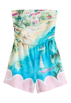 Next Jumpsuit - blue pink