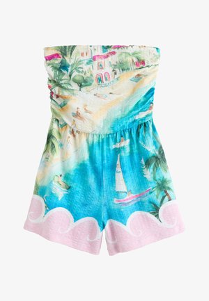 Next Overal - blue pink