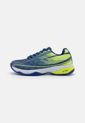 MIRAGE 300 SPD - Multicourt tennis shoes - sodalite blue/all white/yellow neon