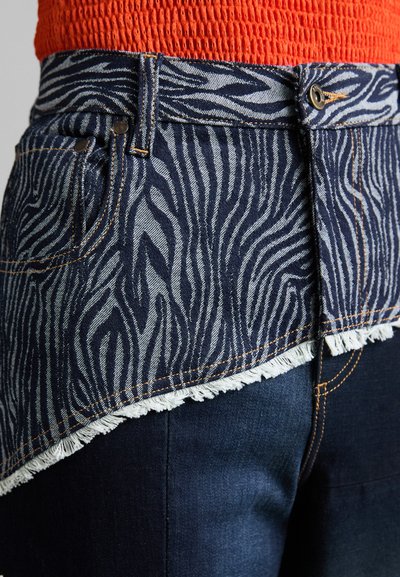 Ahluwalia Tiesaus kirpimo džinsai - indigo