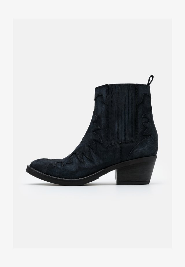 Botines camperos - dark blue