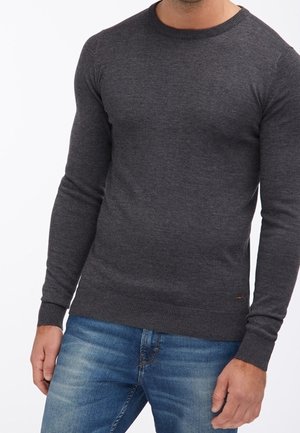 Strickpullover - dark grey