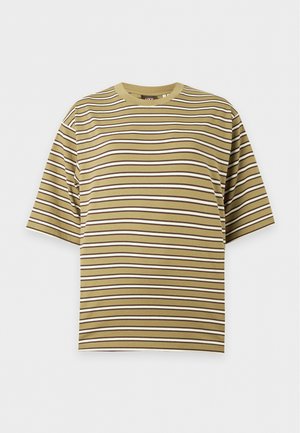 JJXX, JXRHEA LOOSE STRIPE TEE - Tričko s potlačou - green moss