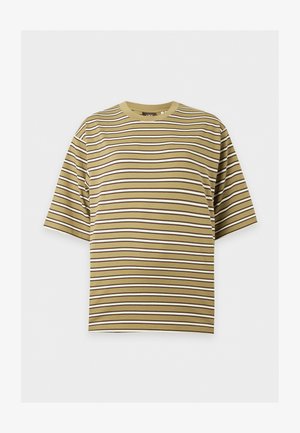 JJXX, JXRHEA LOOSE STRIPE TEE - Tričko s potlačou - green moss