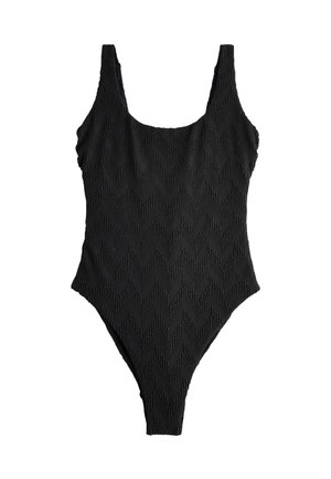 Next SWIMSUIT - Plavky - black textured