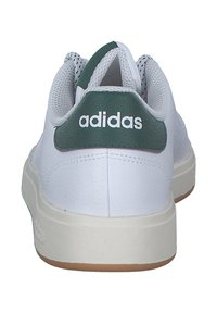 adidas Originals ADVANTAGE BASE  - Stringate sportive - ftwwht ftwwht cgreen