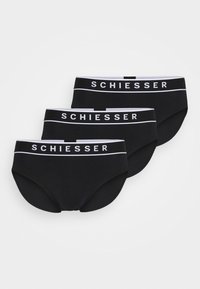 Schiesser 3PACK  - Slip - schwarz