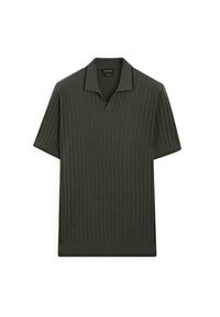 RIBBED - Poloshirt - khaki