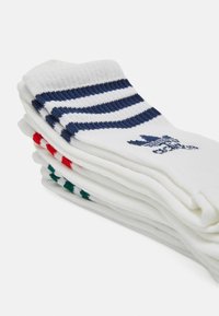 adidas Originals CREW  3 PACK - Kojinės - white/night indigo