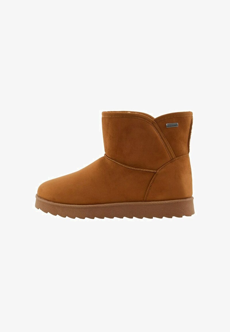 TOM TAILOR Winter boots - cognac