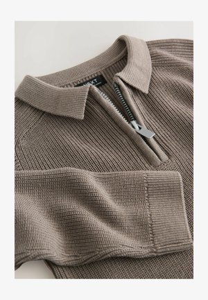 Next REGULAR FIT - Top s dlhým rukávom - mink brown