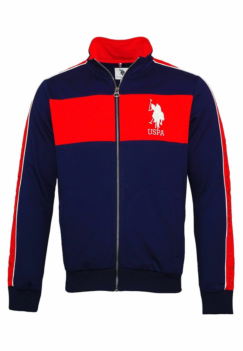 U.S. Polo Assn. NELS - Felpa con zip - dunkelblau
