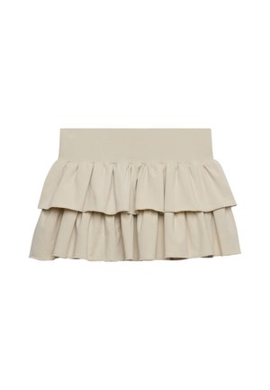 Bench, BENCH X SUPERDRY &AMP; CO BENCH LOW RISE TIERED SKIRT - Gonna a campana - moonbeam  dune