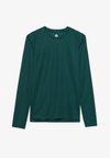 ESSENTIAL LONG SLEEVE TOP - Topper langermet - mottled dark green