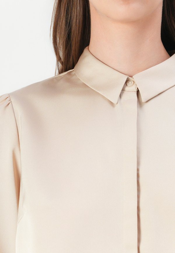 VIELLETTE - Button-down blouse - cement2